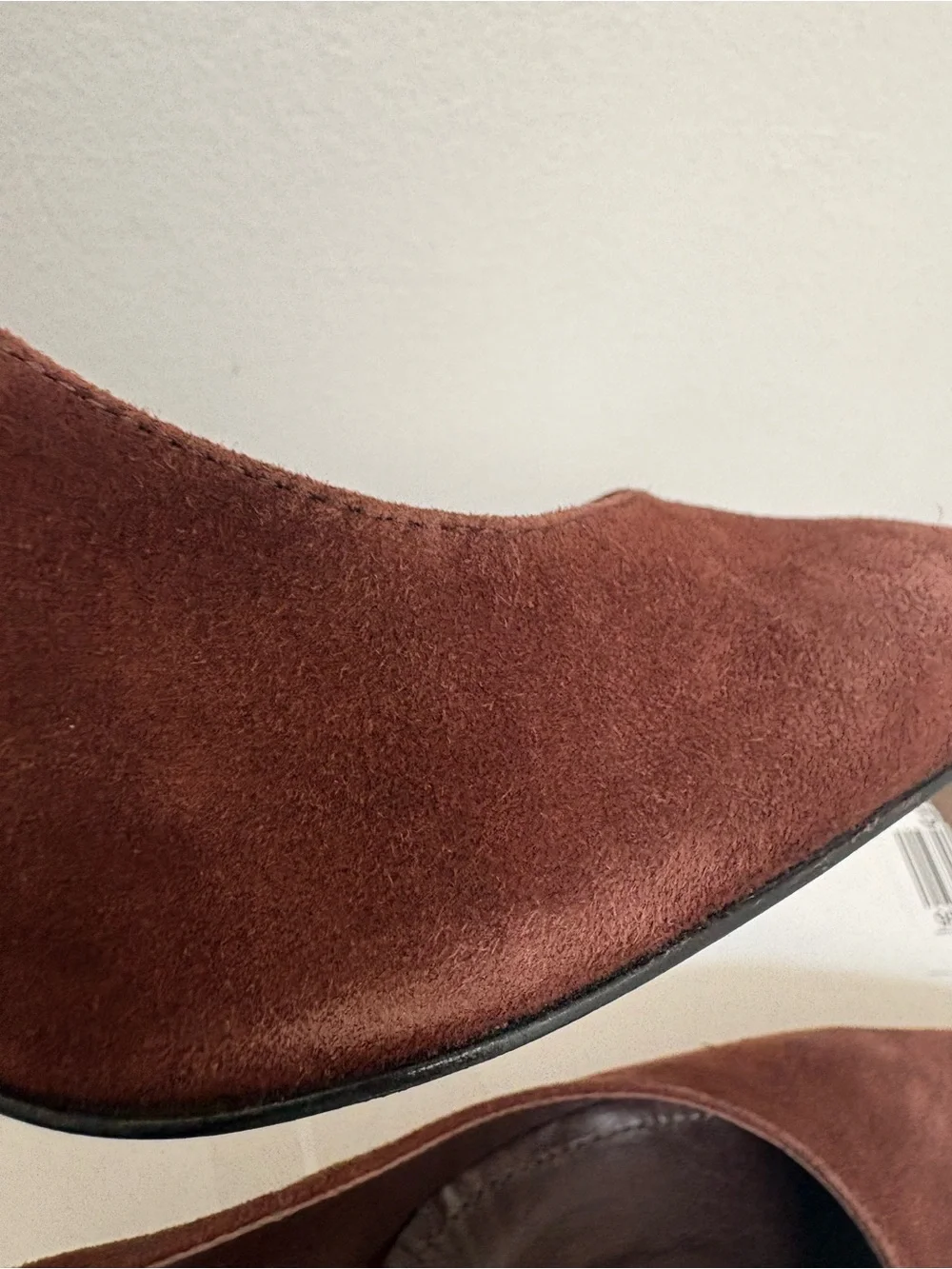 Schutz Alicia Sling Suede Slingback Pumps Root Brown 9 NIB and dustbag